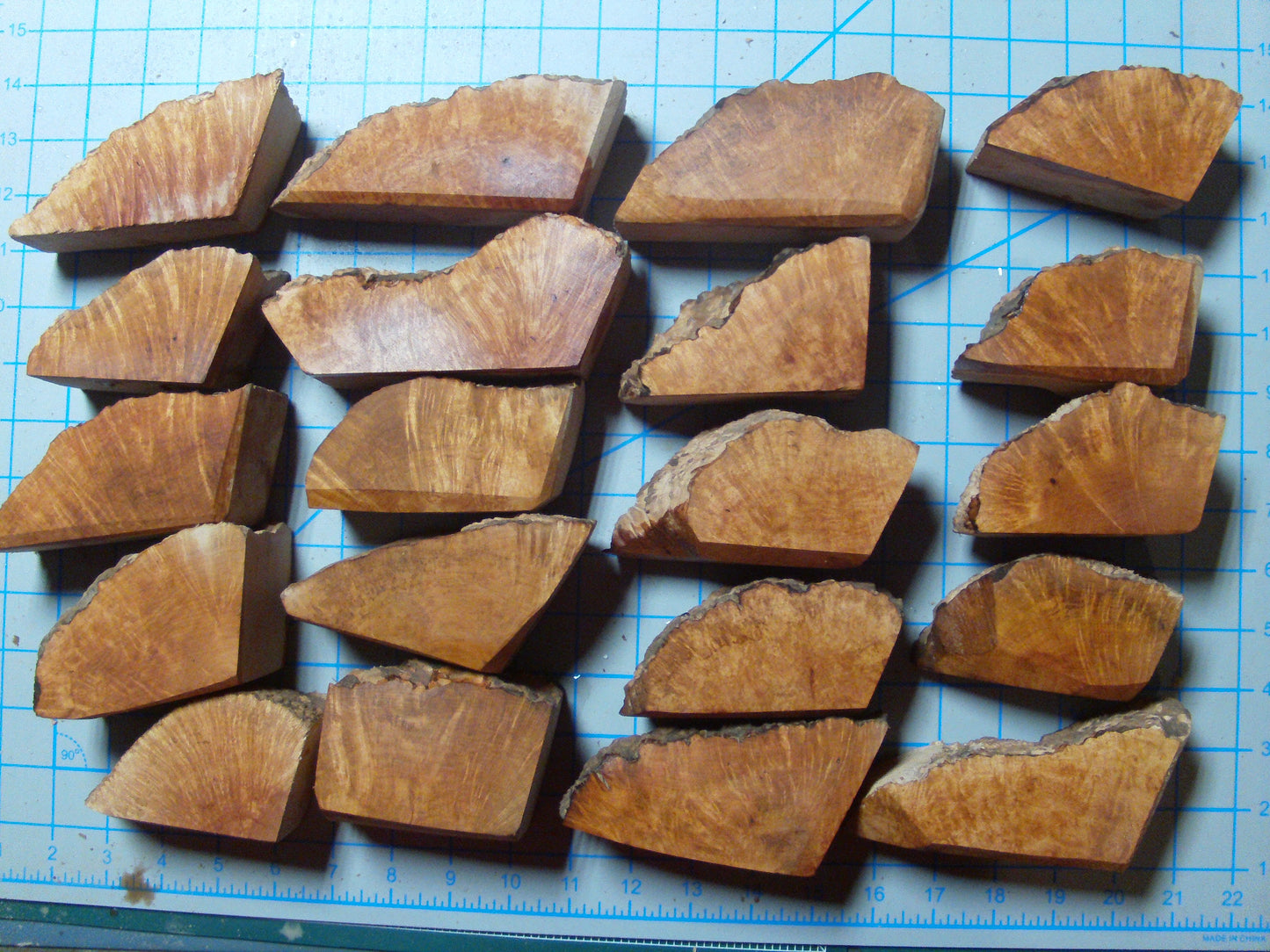 20 Algerian Briar Blocks Grade 3 Size Mini lot 11