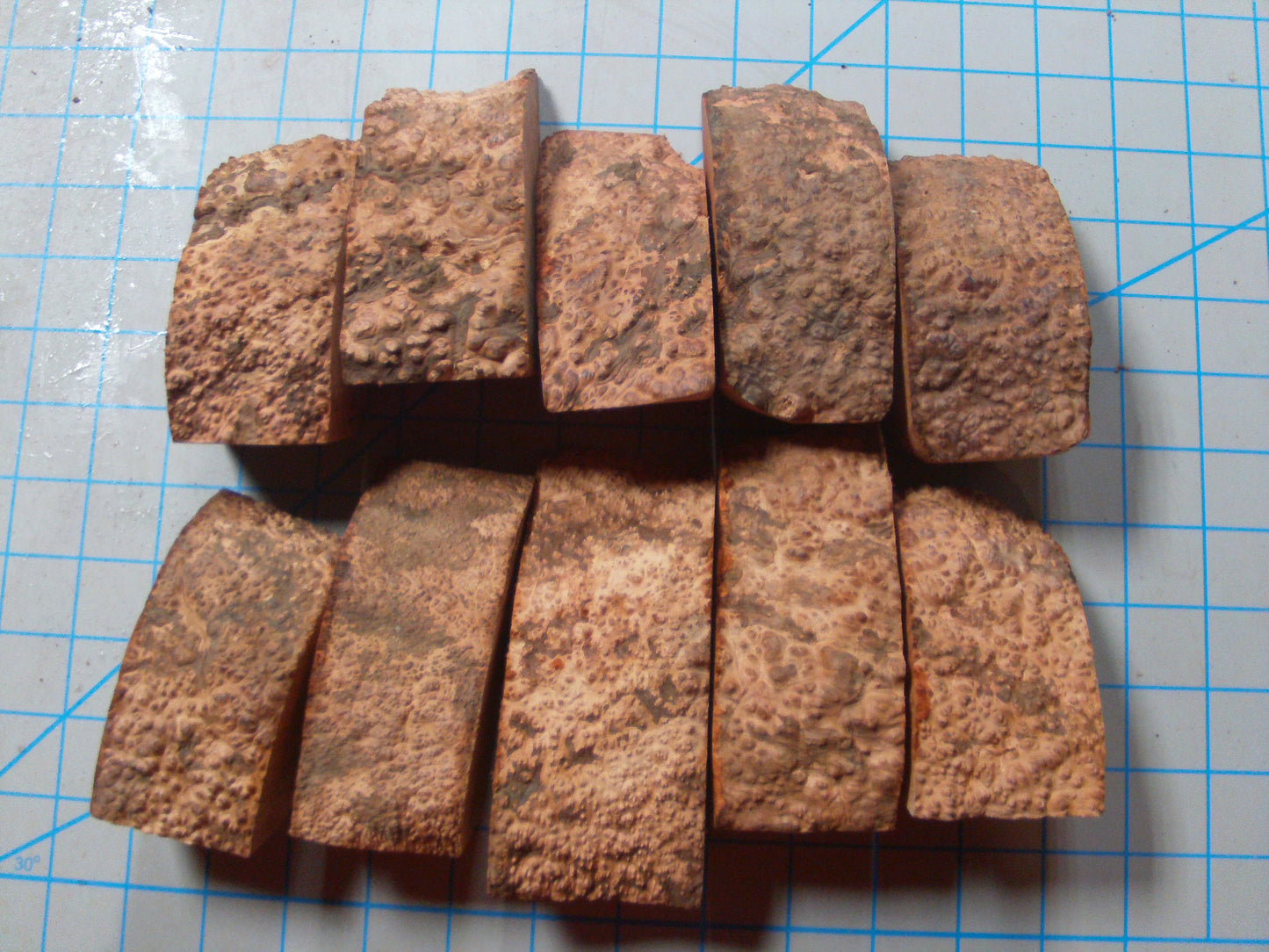 10 Algerian Briar Blocks Grade 1 Size Mini Lot 3